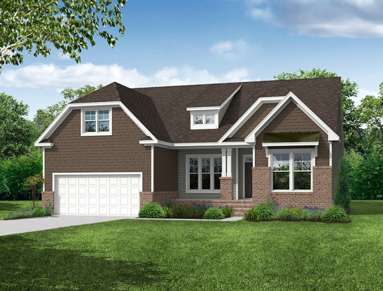 Caldwell Floor Plan Broadwell Estates Eastwood Homes